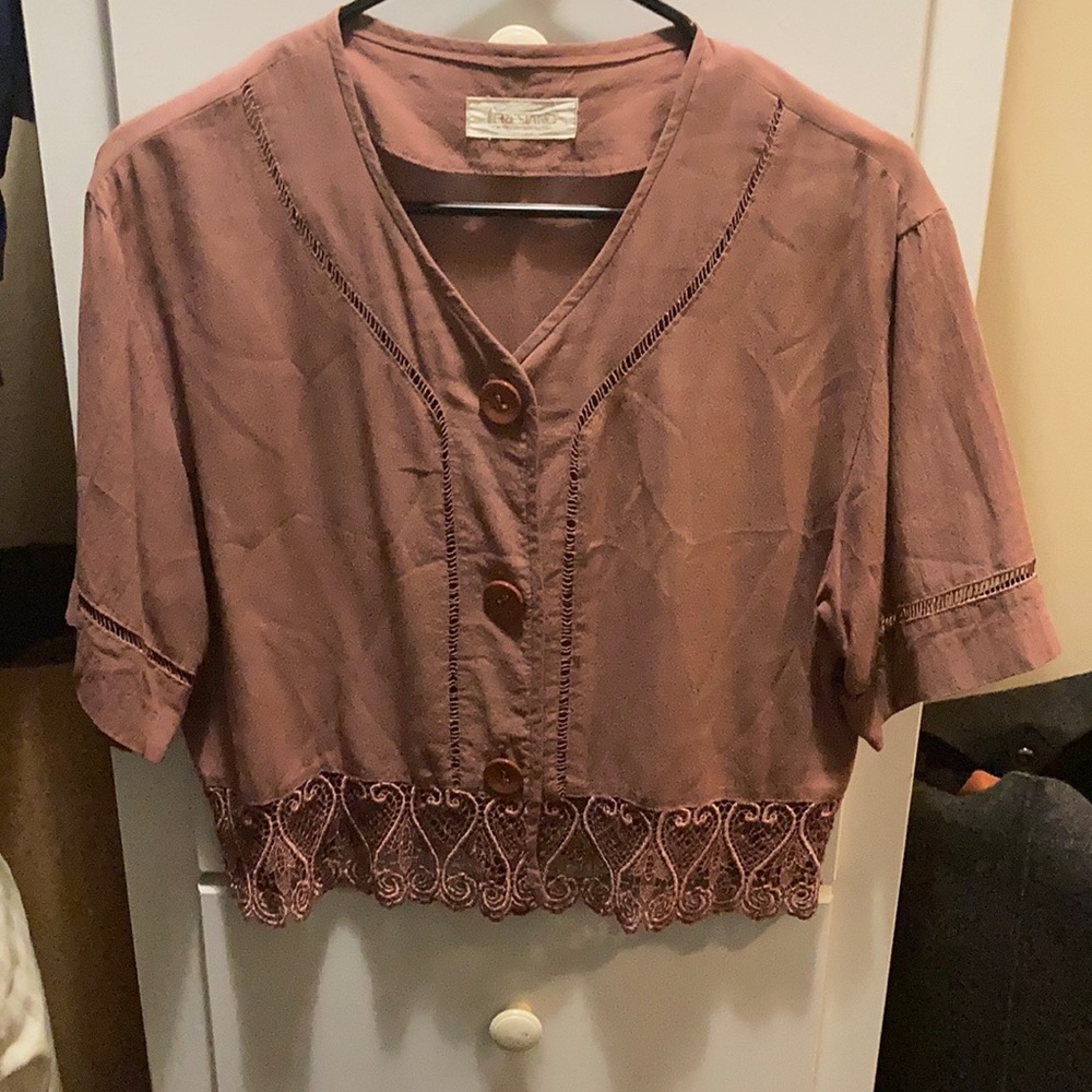 Pink/Mauve top